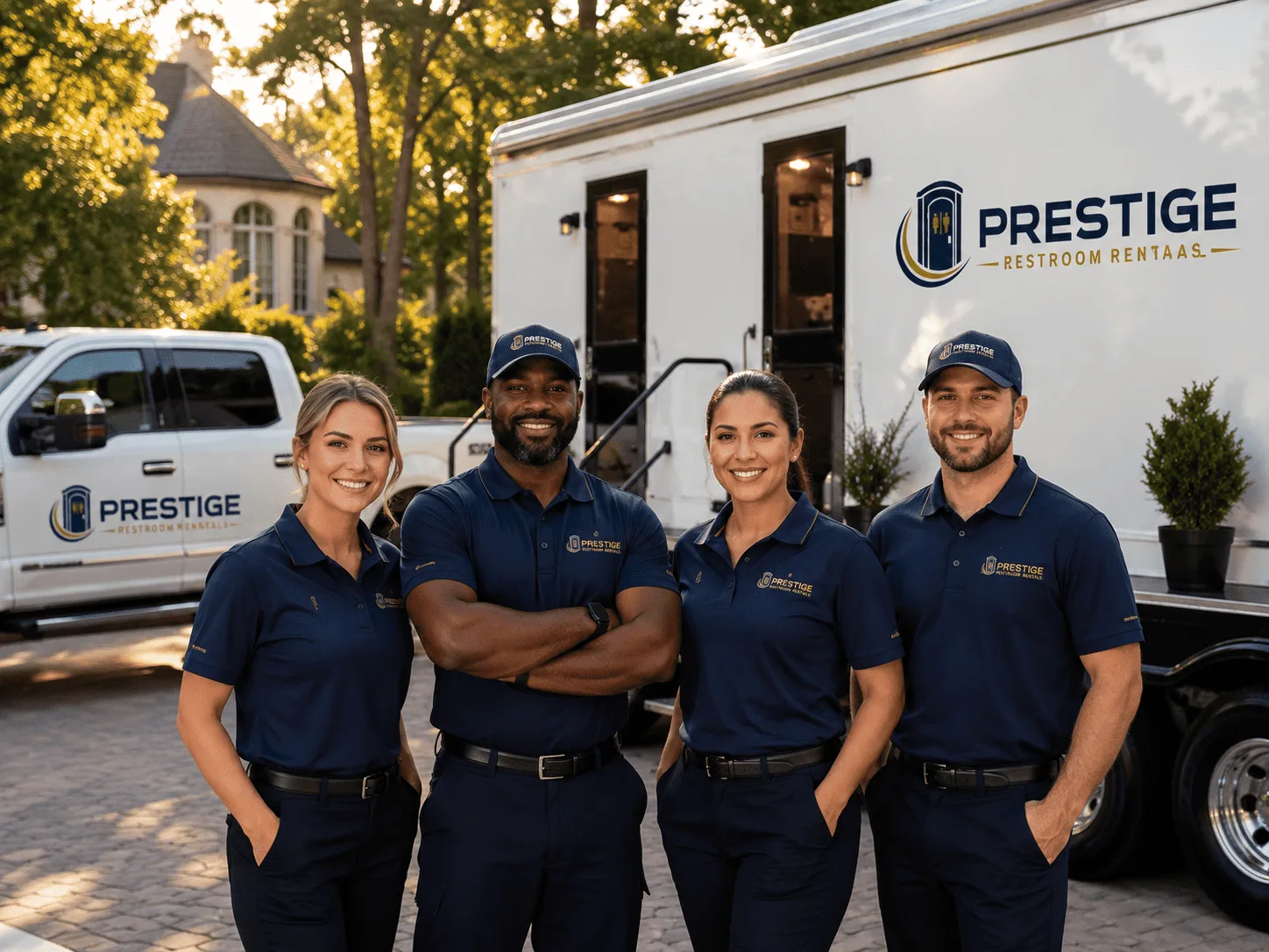 Trusted Luxury Portable Restrooms company in Posey, CA
